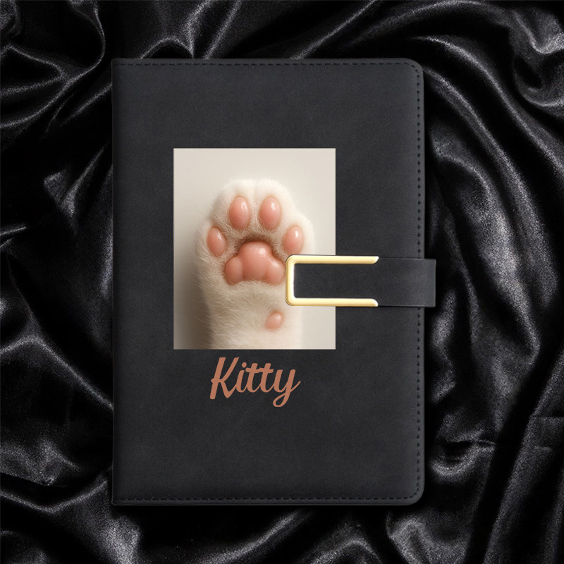 Leather Work Diary Covers - Buku Catatan Kulit Sintetis dengan Nama