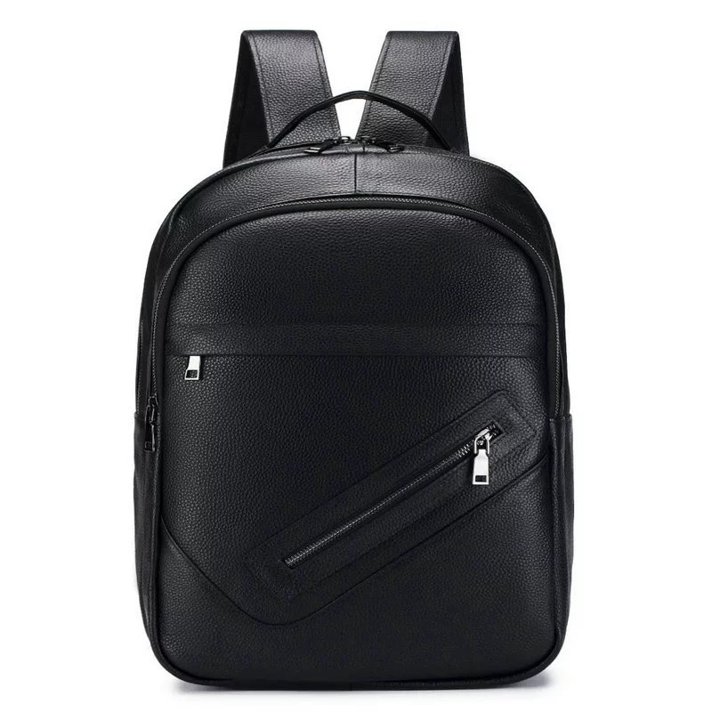 Ransel Laptop Kulit Asli Hitam - Leather Work Rucksack Mens ulasan dan harga