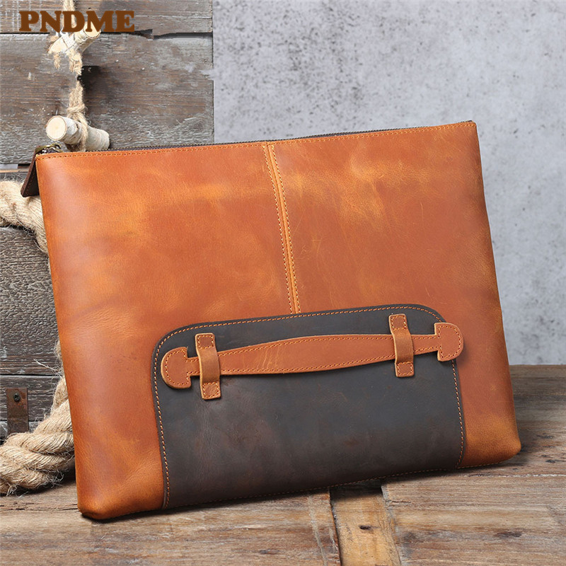 Tas clutch pria berkapasitas b - Leatherwork Designs ulasan dan harga